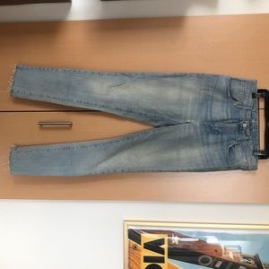 Levi’s High Rise Skinny Light Blue Denim